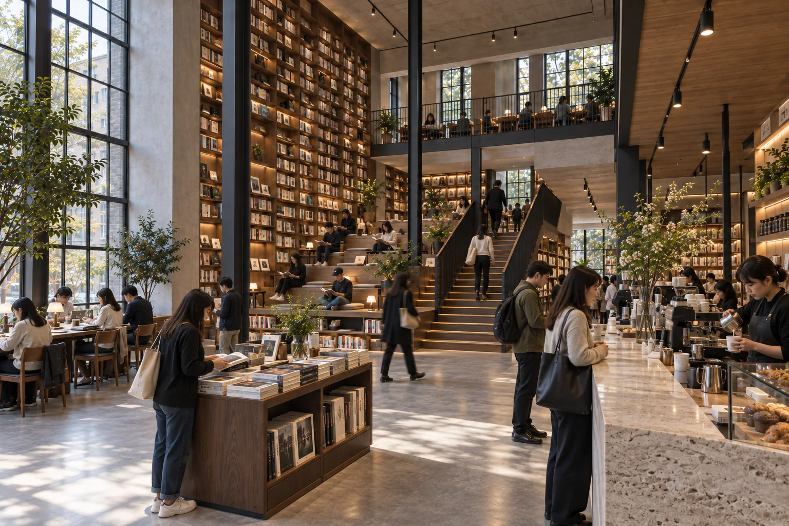 叠阶书庭·社区书店 - 公共空間 - 圖片 15