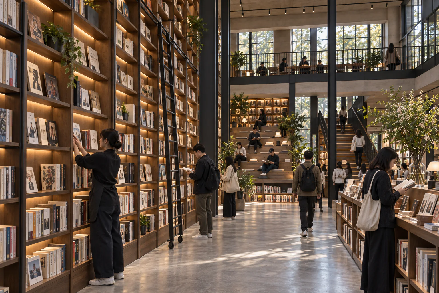 叠阶书庭·社区书店 - 公共空間 - 圖片 18